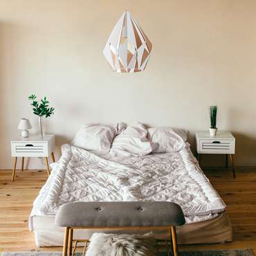 Подвесной светильник Carlton 1 49932 (металл, цвет белый)