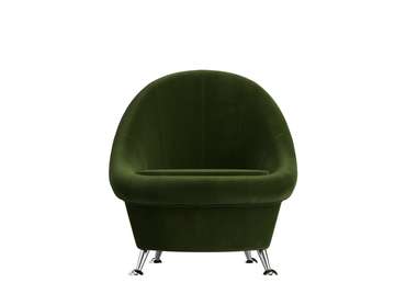 Кресло Амелия зеленого цвета