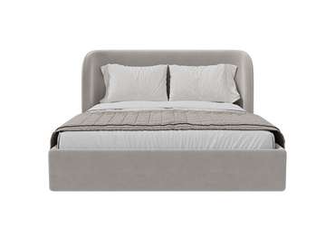 Кровать Classic 160х200 серого цвета с подъемным механизмом