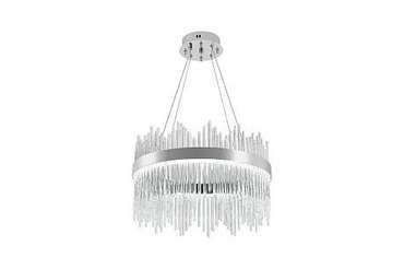 Подвесная светодиодная люстра Smart Нимбы Led Lamps цвета хром