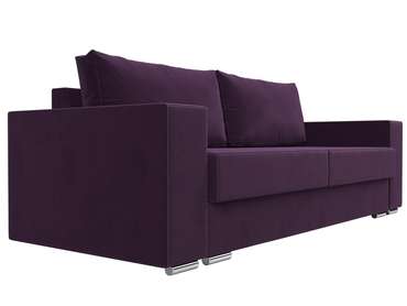 Прямой диван-кровать Исланд фиолетового цвета
