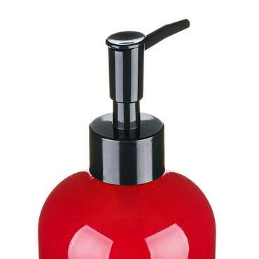 Дозатор для жидкого мыла Graffity красного цвета