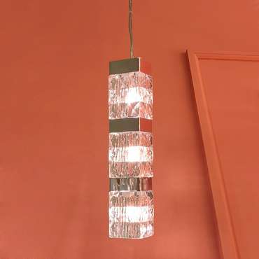 Подвесной светильник Cloyd CORUND-A P3 / выс. 45 см - хром