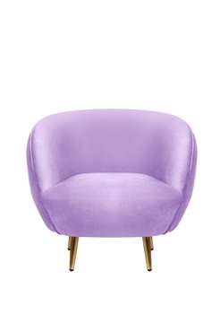 Кресло Benee пурпурного цвета