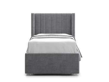 Кровать Premium Mellisa 2 90 серого цвета с подъемным механизмом 