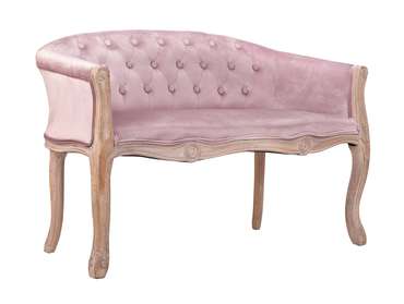 Диван Kandy double pink velvet розового цвета