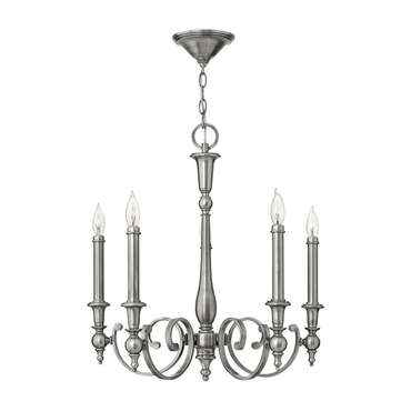 Люстра Hinkely Lighting античный никель