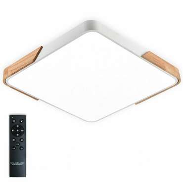 Потолочный светильник Scandinavian LED LAMPS 81411 (пластик, цвет белый)