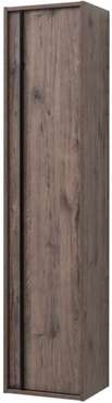 Шкаф-пенал Lino коричневого цвета