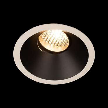 Встраиваемый светильник Comb 10330/E White Black (металл, цвет черный)