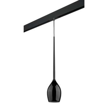 Светильник д/1-фазн трека META 1х40W E14 ЧЕРНЫЙ/ХРОМ (807117+595007)