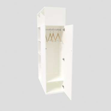 Перегородка-шкаф Разделение П3110.1 белого цвета