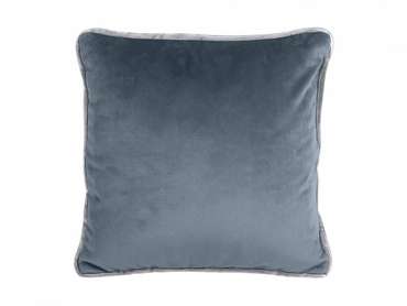 Подушка декоративная Boxy серо-синего цвета