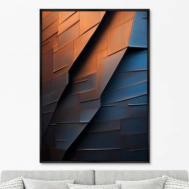 Репродукция картины Form, light and shadow, No 2, 2024г.