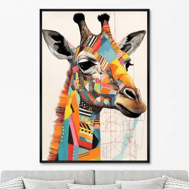 Репродукция картины Giraffes, No 1, 2024г.