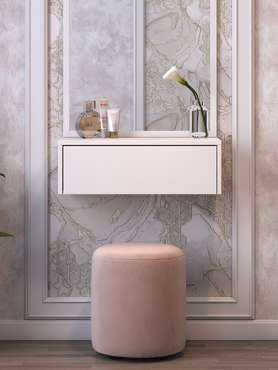 Тумба подвесная Мальта белого цвета