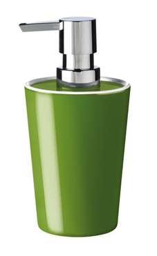 Дозатор для жидкого мыла Fashion зелёного цвета