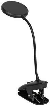 Настольная лампа NLED-513 Б0057210 (пластик, цвет черный)
