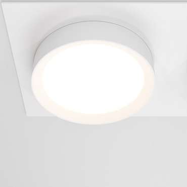 Встраиваемый светильник Technical DL086-02-GX53-SQ-W Hoop Downlight