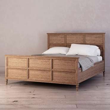 Кровать Vilton с дуба с изножьем 160х200