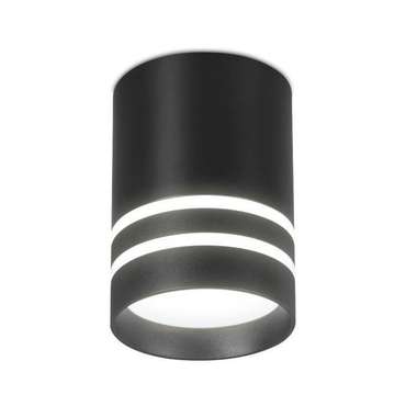 Потолочный светодиодный светильник Techno Spot черного цвета
