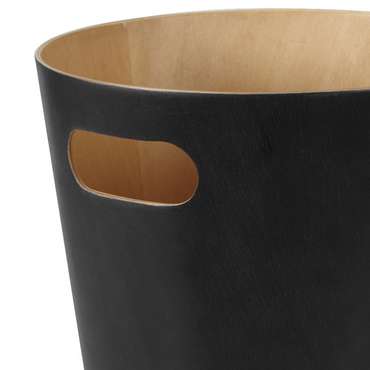 Корзина для мусора Umbra woodrow черная