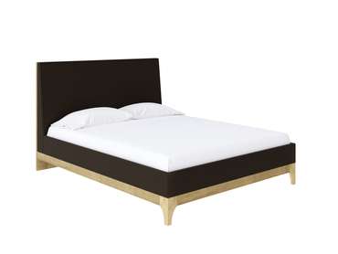 Кровать Odda 180х200 темно-коричневого цвета