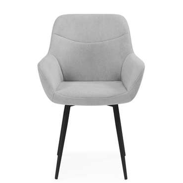 Обеденный стул Флюид светло-серого цвета