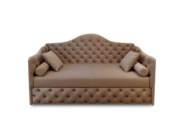 Диван-кровать Прованс коричневого цвета