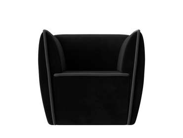 Кресло Бергамо черного цвета