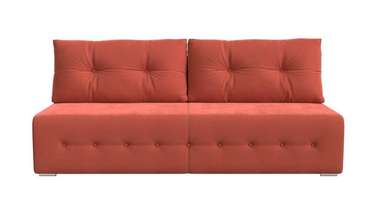 Прямой диван-кровать Лондон кораллового цвета