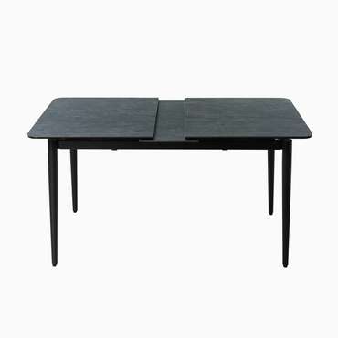 Раздвижной обеденный стол Тааль черного цвета