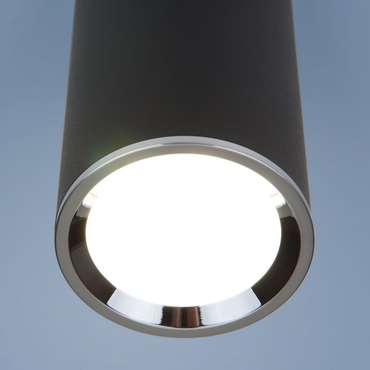 Накладной потолочный светодиодный светильник DLN101 GU10 BK черный Rutero