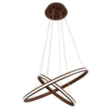 Подвесной светодиодный светильник Metallic коричневого цвета