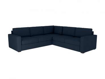 Угловой диван-кровать Peterhof темно-синего цвета