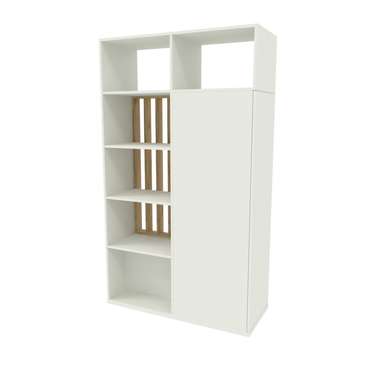 Перегородка-шкаф Разделение П3110.2 светло-серого цвета