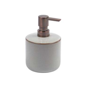 Керамический дозатор для мыла Chavela серого цвета