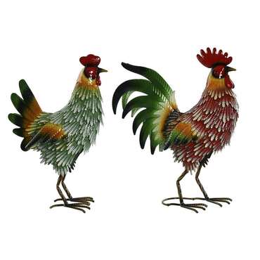 Декоративная фигура Разноцветный 36 X 14,5 X 44,5 cm (2 штук)
