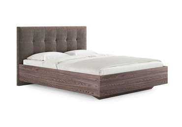Кровать Vena 180х200 с изголовьем темно-коричневого цвета без основания и подъемного механизма
