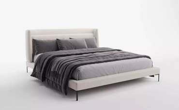 Кровать Blanche 180х200 белого цвета без подъемного механизма