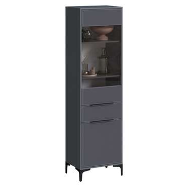 Книжный шкаф Иадама темно-серого цвета