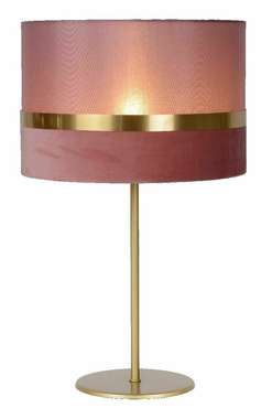 Настольная лампа Extravaganza Tusse 10509/81/66 (ткань, цвет розовый)