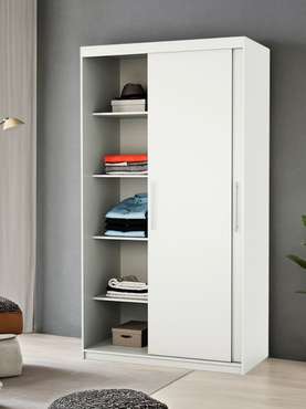 Шкаф-купе Уют 140 белого цвета