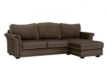 Угловой диван-кровать Sydney коричневого цвета 