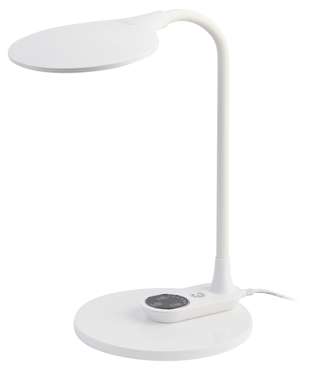 Настольная лампа NLED-498 Б0052774 (пластик, цвет белый)