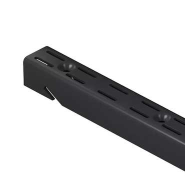 Стеновая стойка черного цвета 16 см