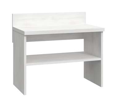 Комплект мебели для прихожей Виктория серо-белого цвета
