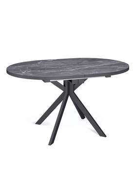 Обеденный раздвижной стол DO1300 черного цвета