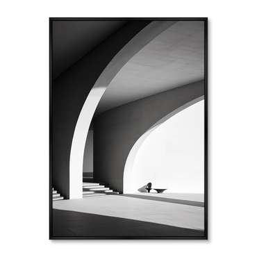 Репродукция картины Architecture, curves of arches, No 1, 2024г.