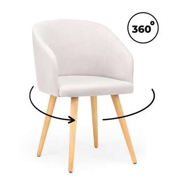 Монер 360 светло-серый (glory 36) / светлое дерево